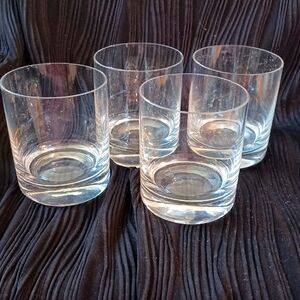 4 set  classic round whiskey glasses (112324D)